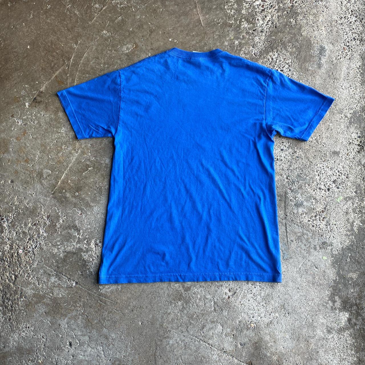 Vintage 2006 Indianapolis Colts NFL Conference Champions Blue Graphic T-Shirt