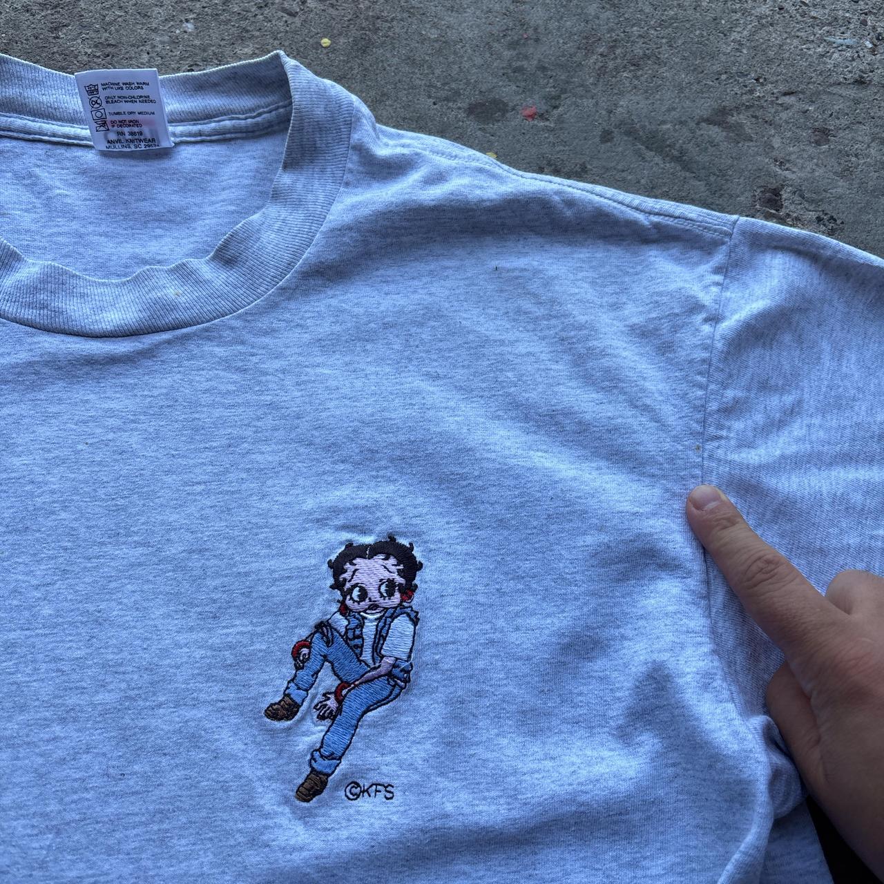 90s Betty Boop single stitch tee - L