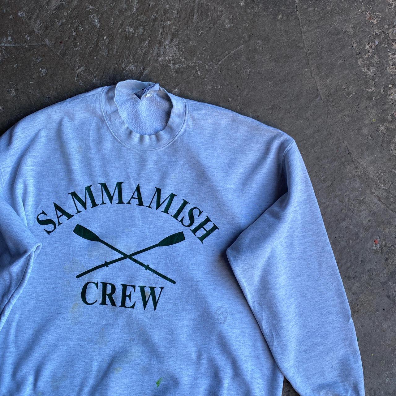 Grey Samamish Crew Graphic Lee Sweatshirt - XL