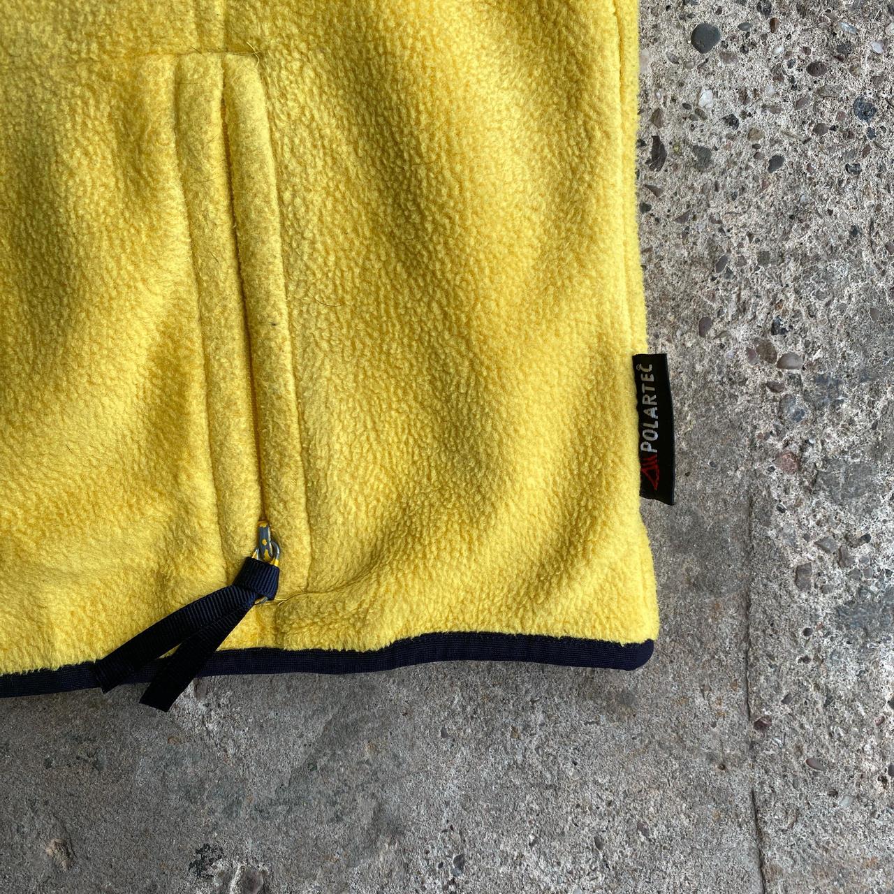 Yellow Woolrich Full-Zip Vest Fleece - XL (women’s)