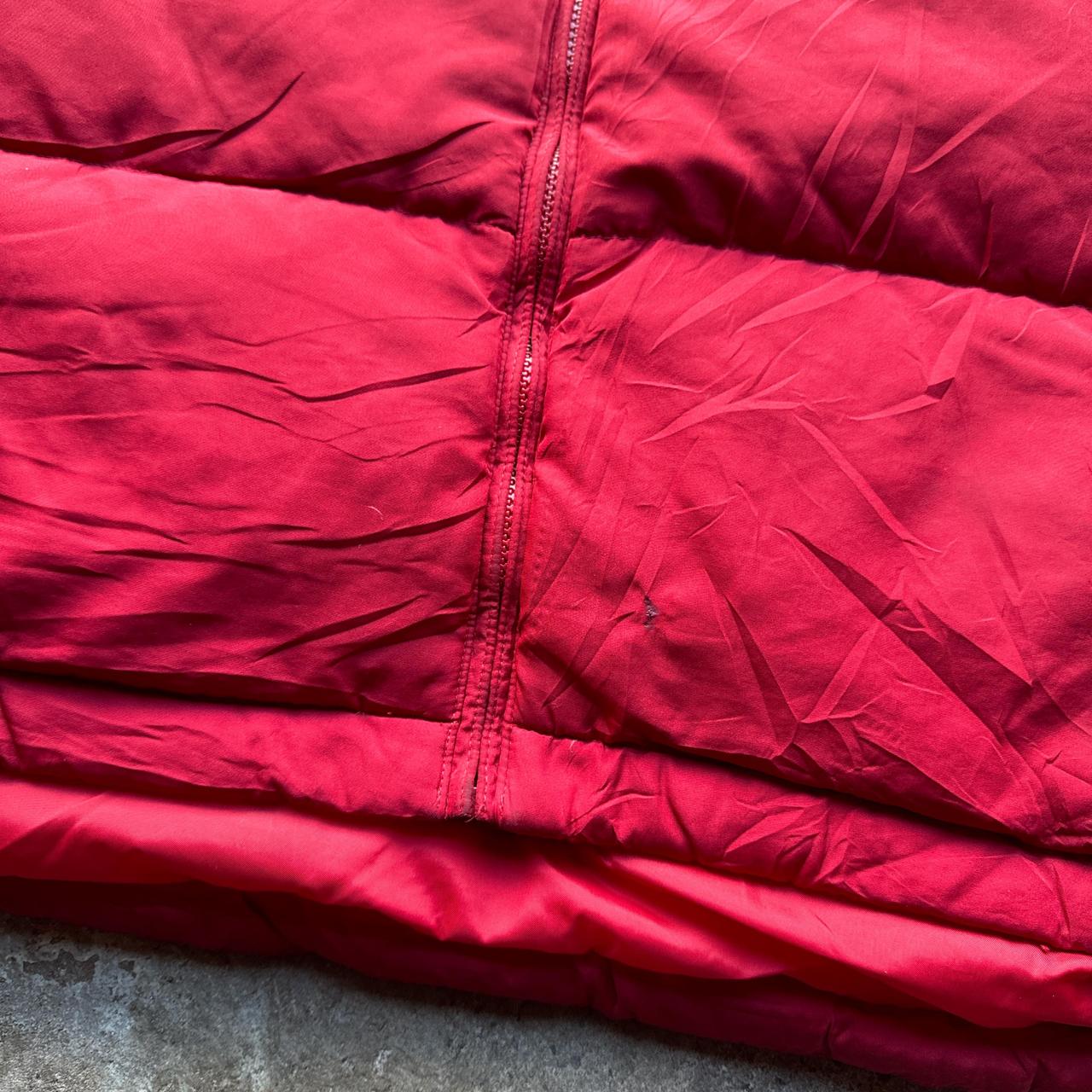Red Nike puffer gilet