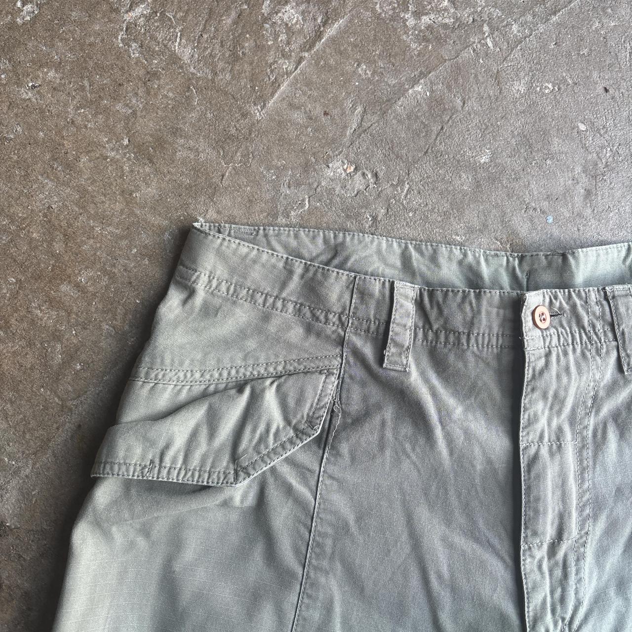 Khaki Green Nike Y2K Technical Cotton Shorts