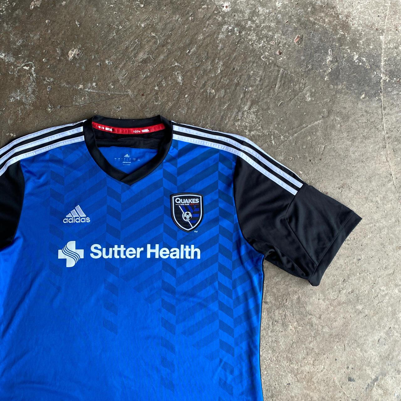 Adidas San Jose Earthquakes Football Shirt - L