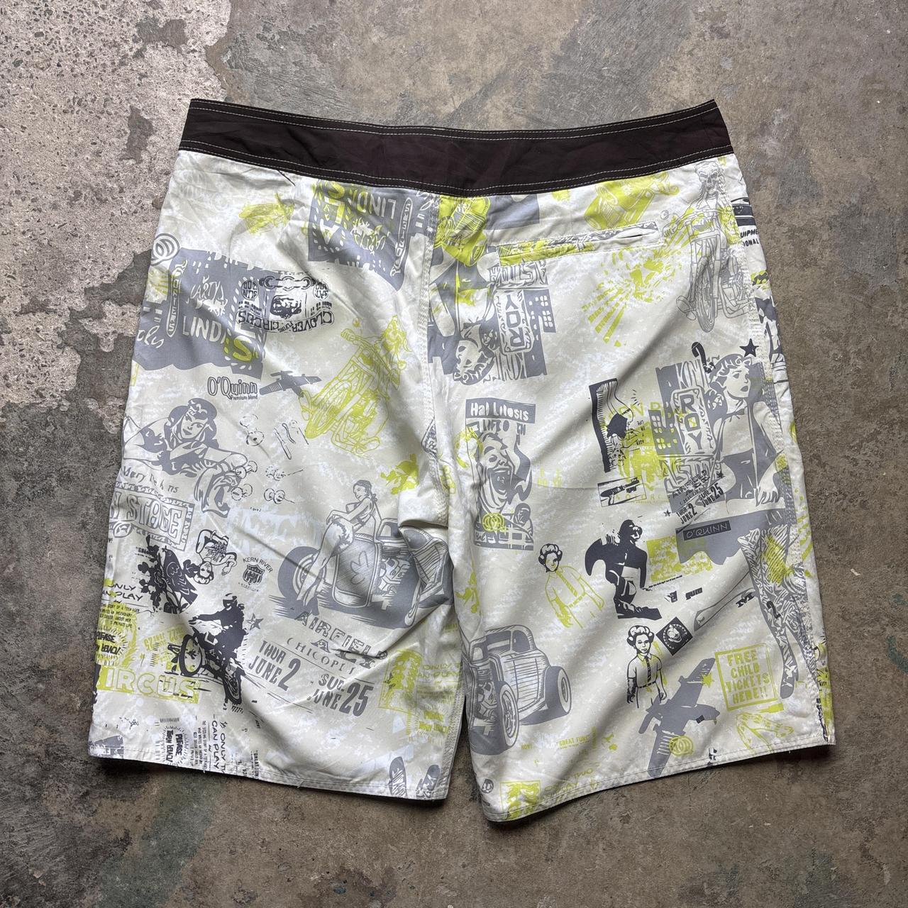 Patterned O’Quinn Board Shorts - W38