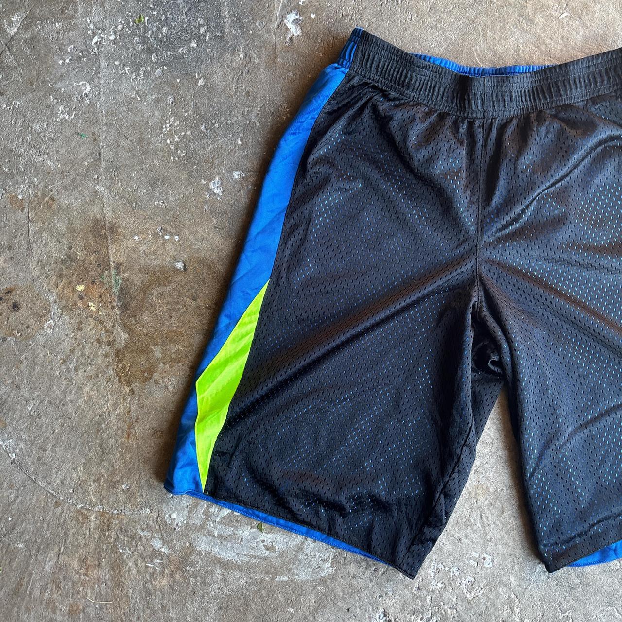 Black & Blue Reversible Champion Basketball Shorts