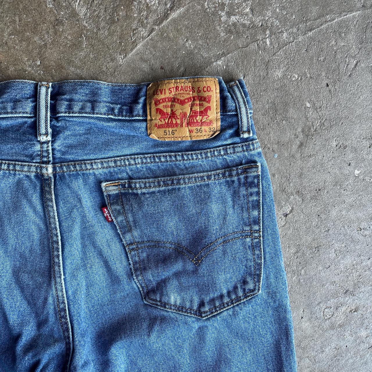 Blue Denim Levi’s 516 Jeans - W36