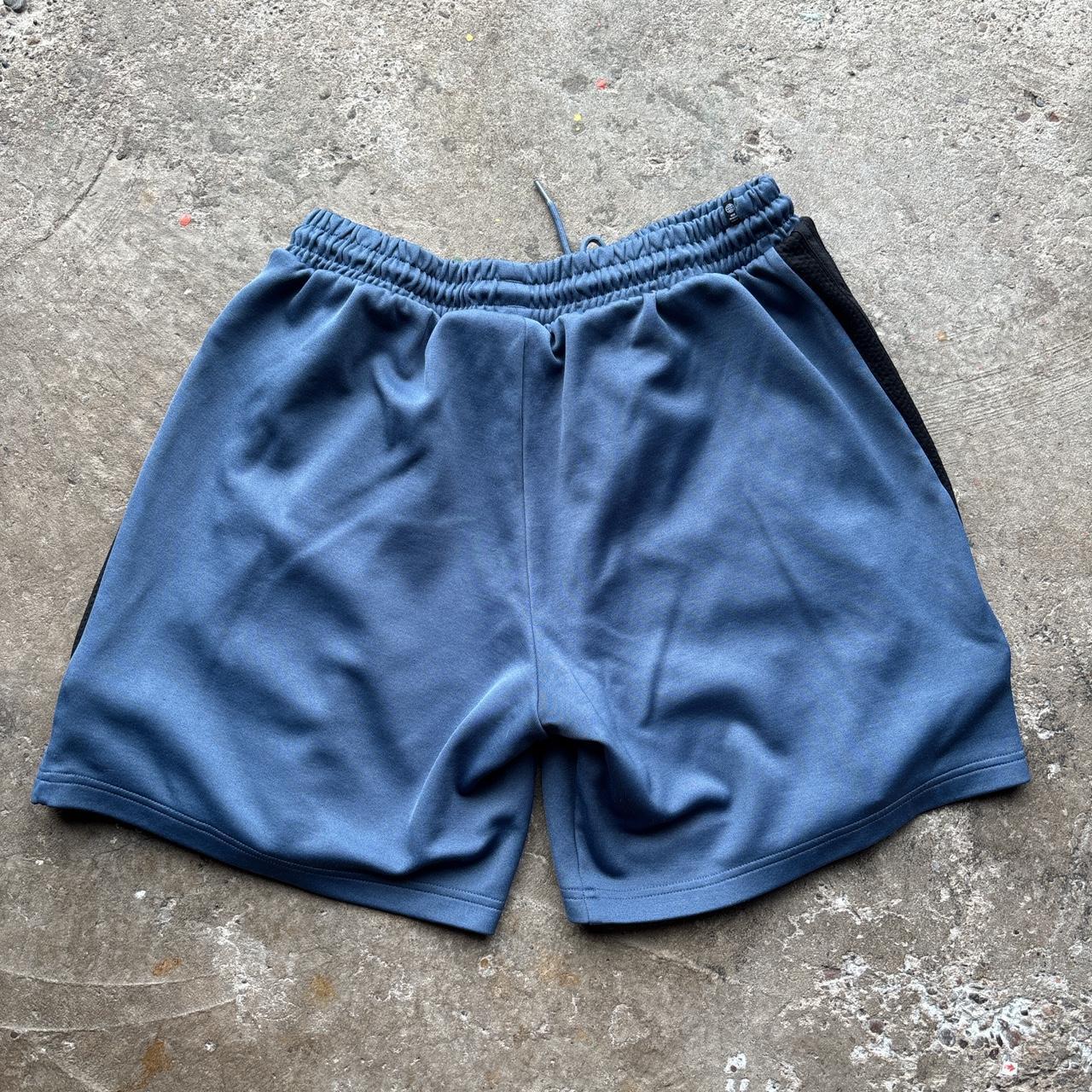 Grey and black Adidas Originals shorts