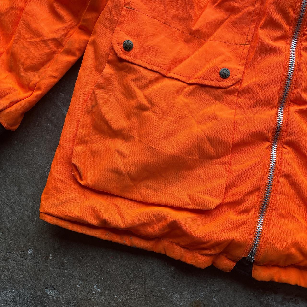 Camo and orange reversible Kamotek jacket