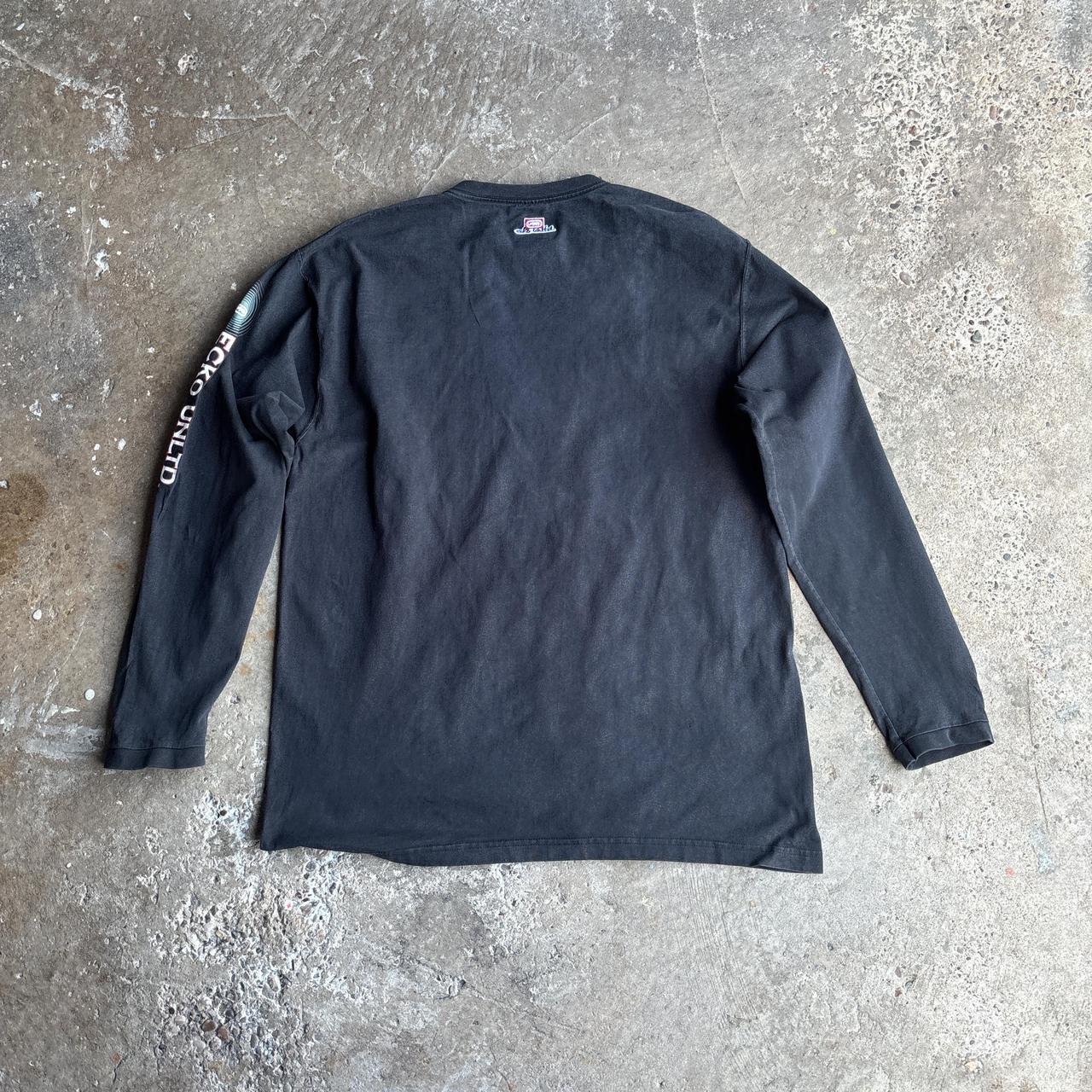 Black Daredevil Ecko Unltd Graphic Long-Sleeve T-Shirt