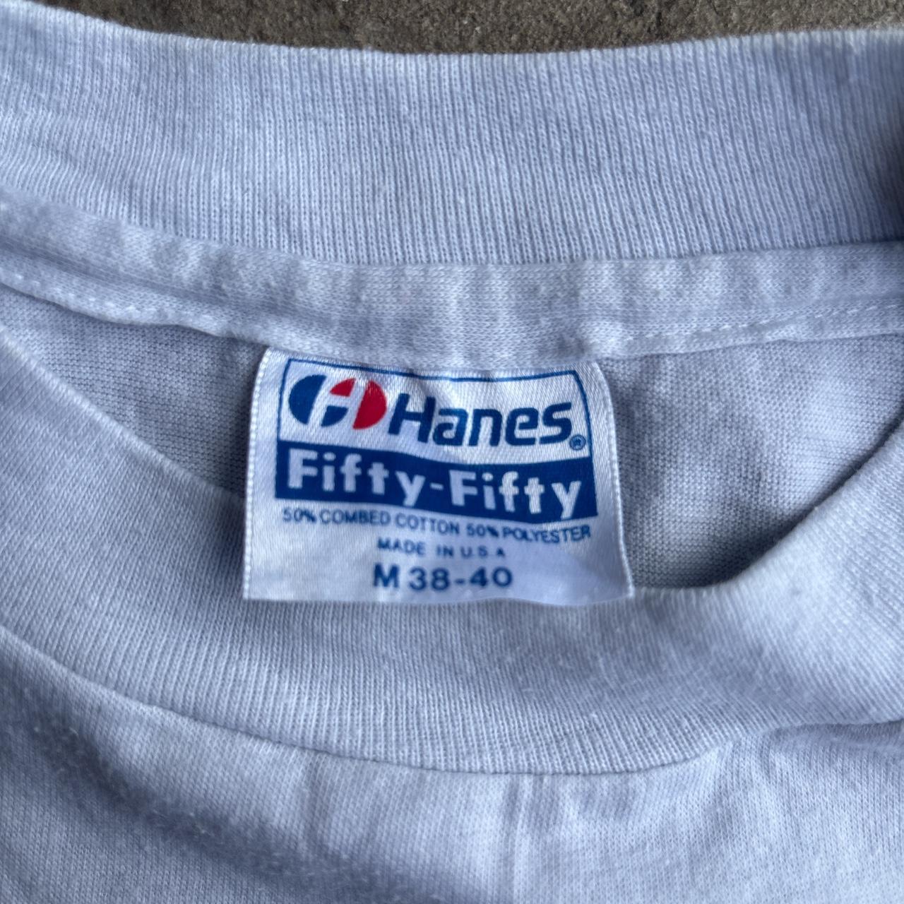 White Single Stitch Graphic 80’s Vintage T-Shirt