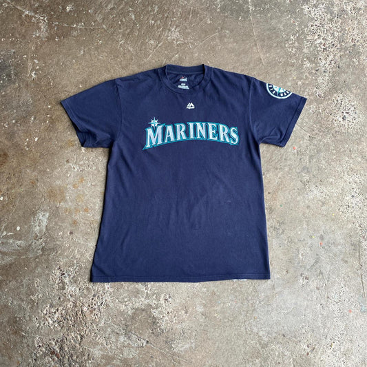 Navy Seattle Mariners Hernandez #