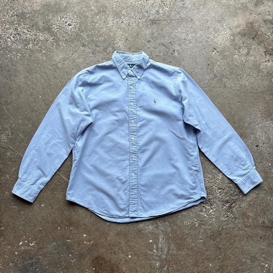 Vintage Blue Ralph Lauren Shirt - XL