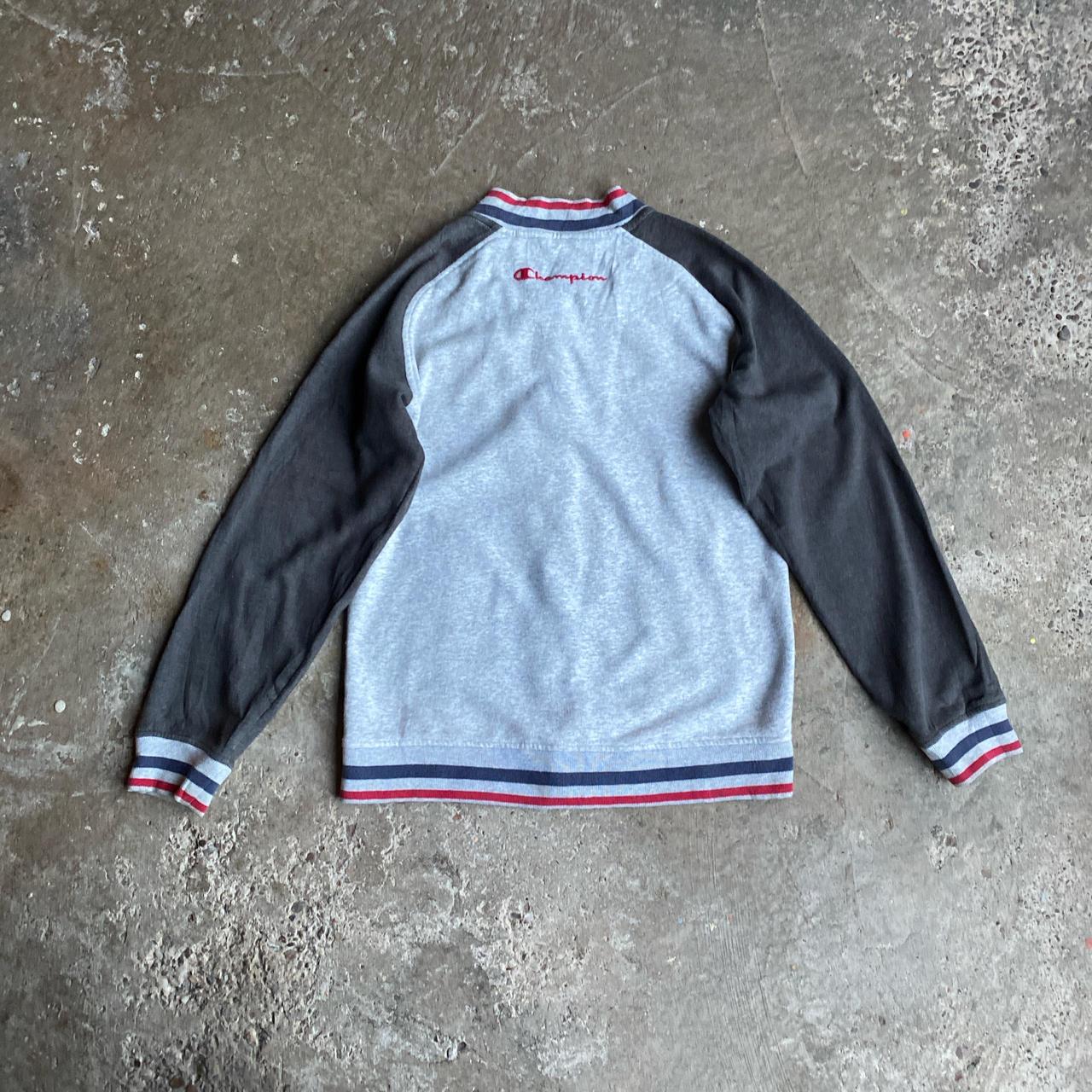 Grey Champion Varsity Jacket - S