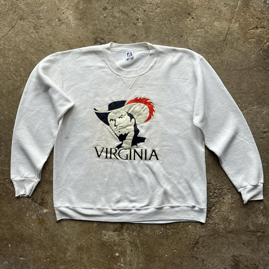 White Virginia graphic sweatshirt