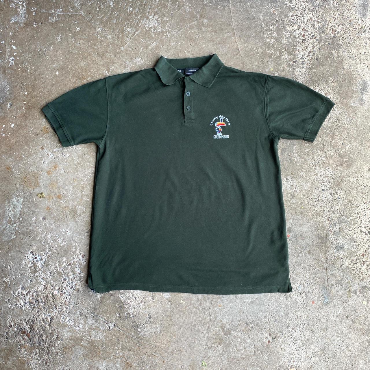 Green Guinness Polo Shirt - L