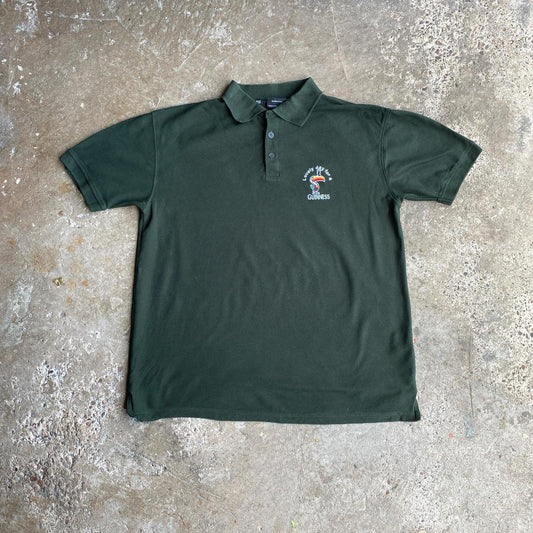 Green Guinness Polo Shirt - L