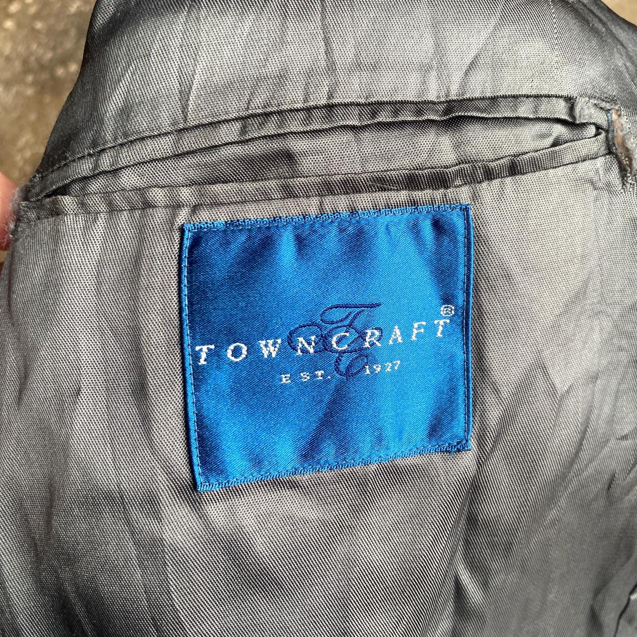 Vintage Grey Wool Long Overcoat - XL