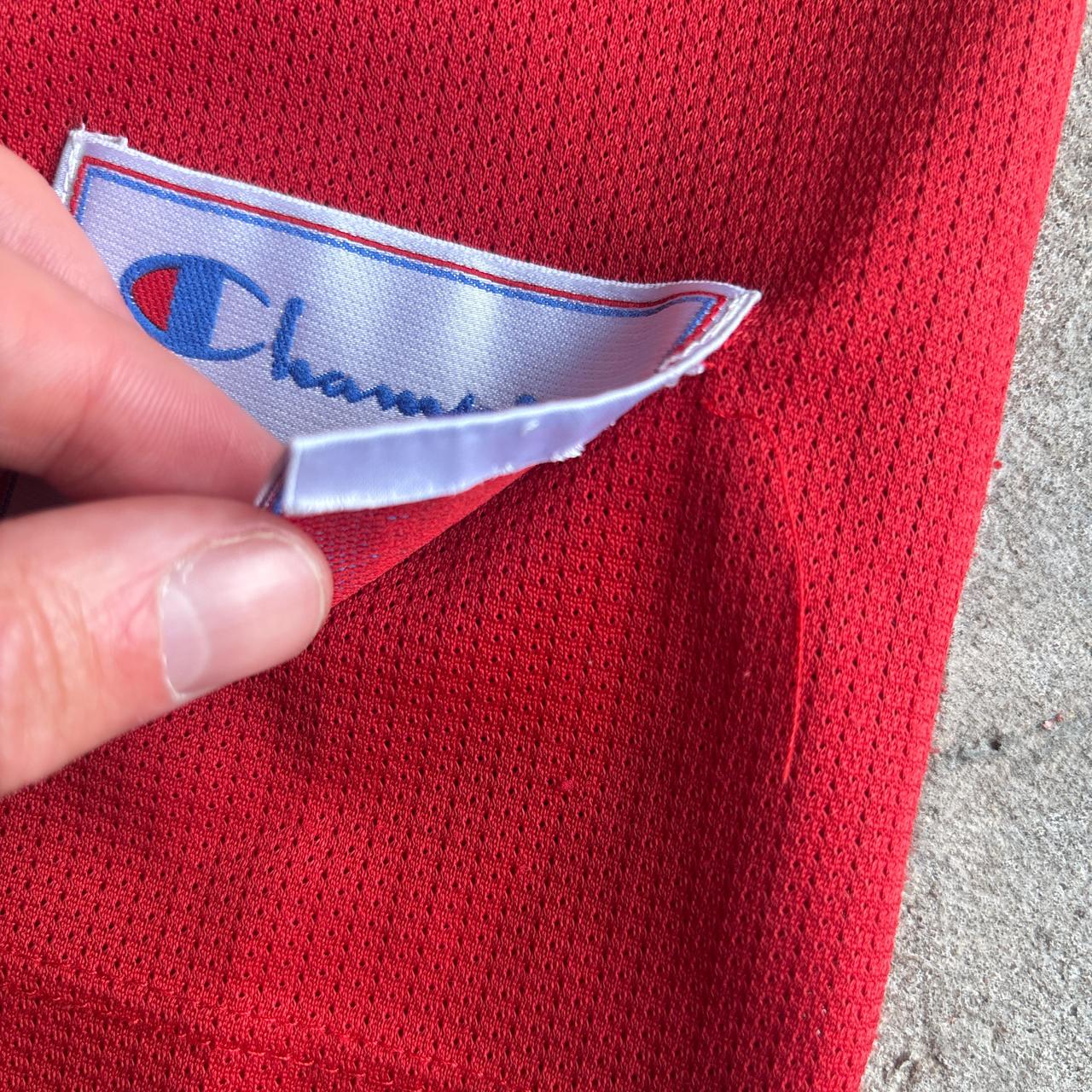 Vintage 90’s Red Champion Chicago Bulls 23 Michael Jordan Jersey