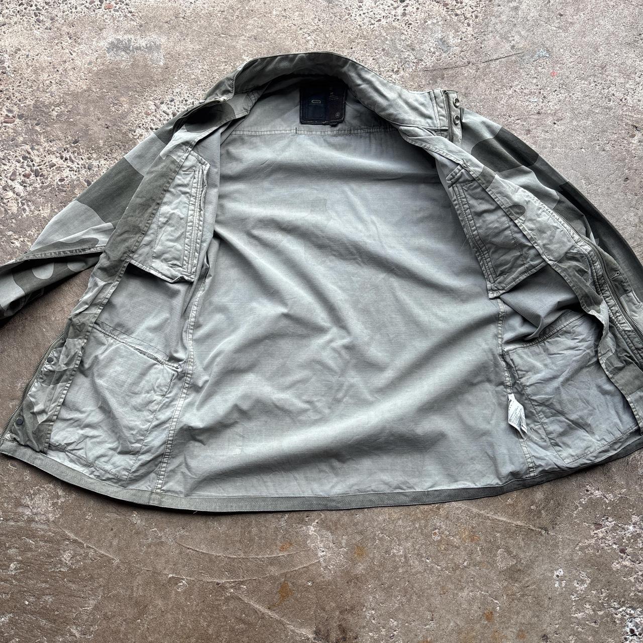 Grey Camo G-Star Raw Utility Jacket - M
