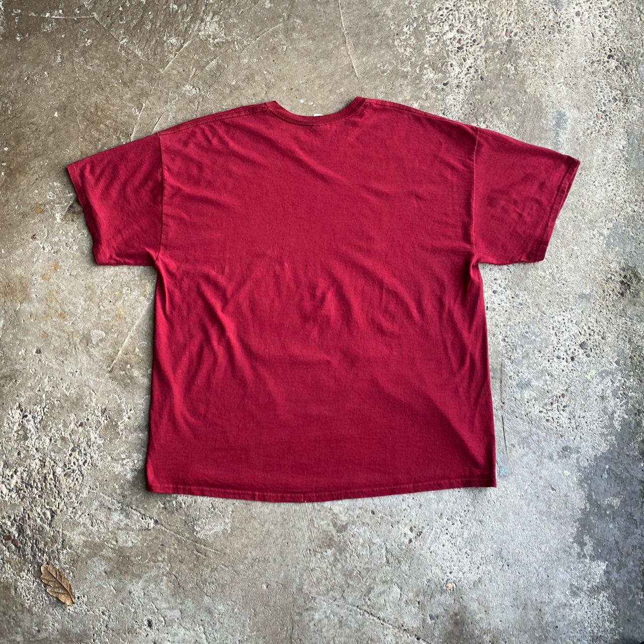 Burgundy Jacks Rum Hut Graphic Bar T-Shirt 2XL