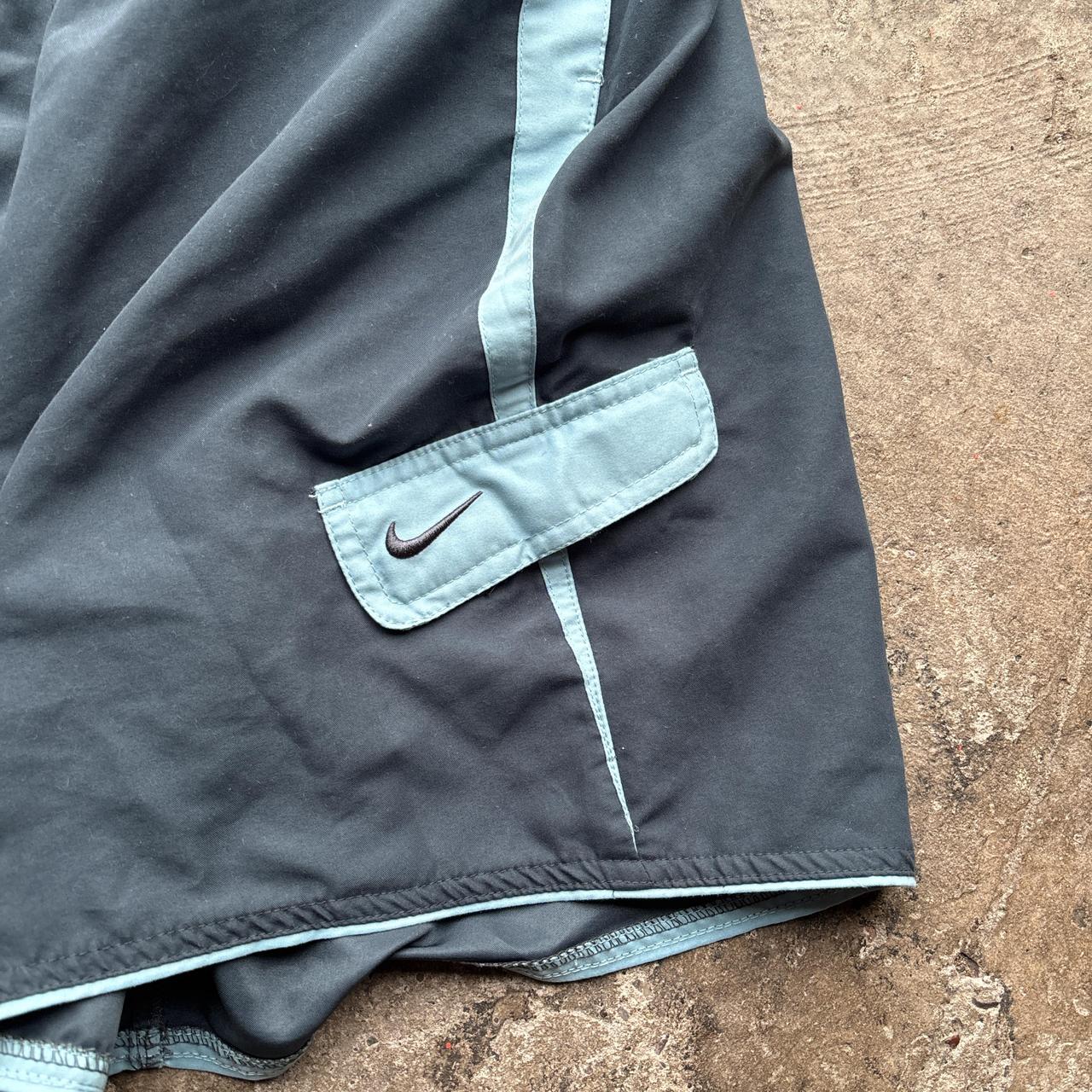 Grey Nike active wear shorts