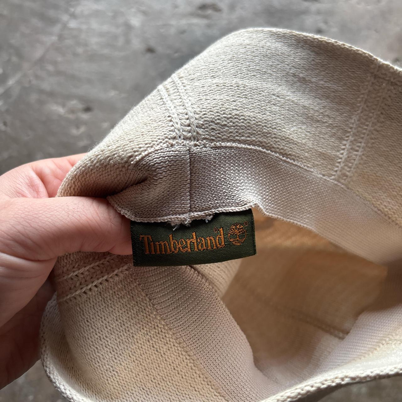 Vintage Cream Timberland hat - 58cm