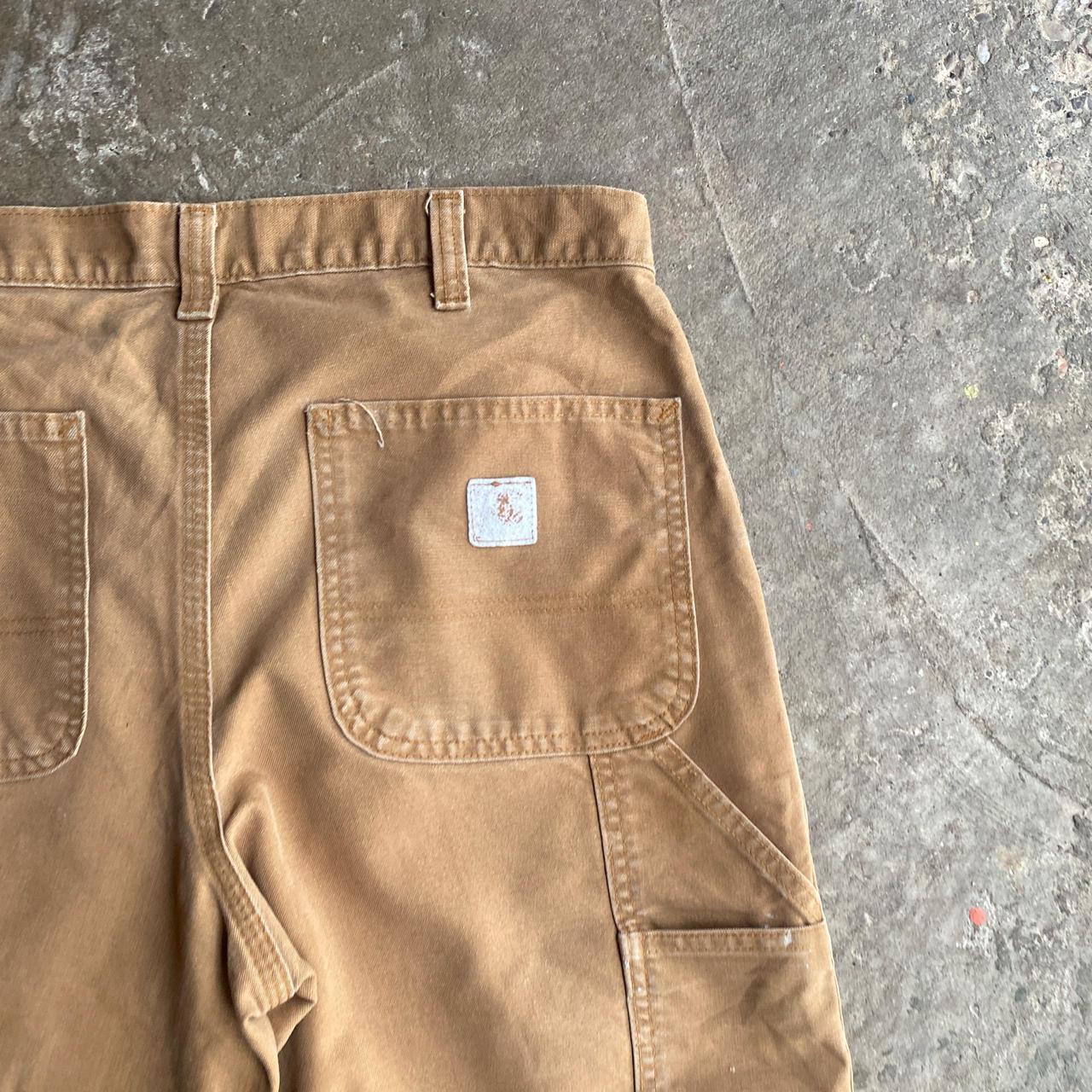 Tan Carhartt Workwear Carpenter Pants - W32