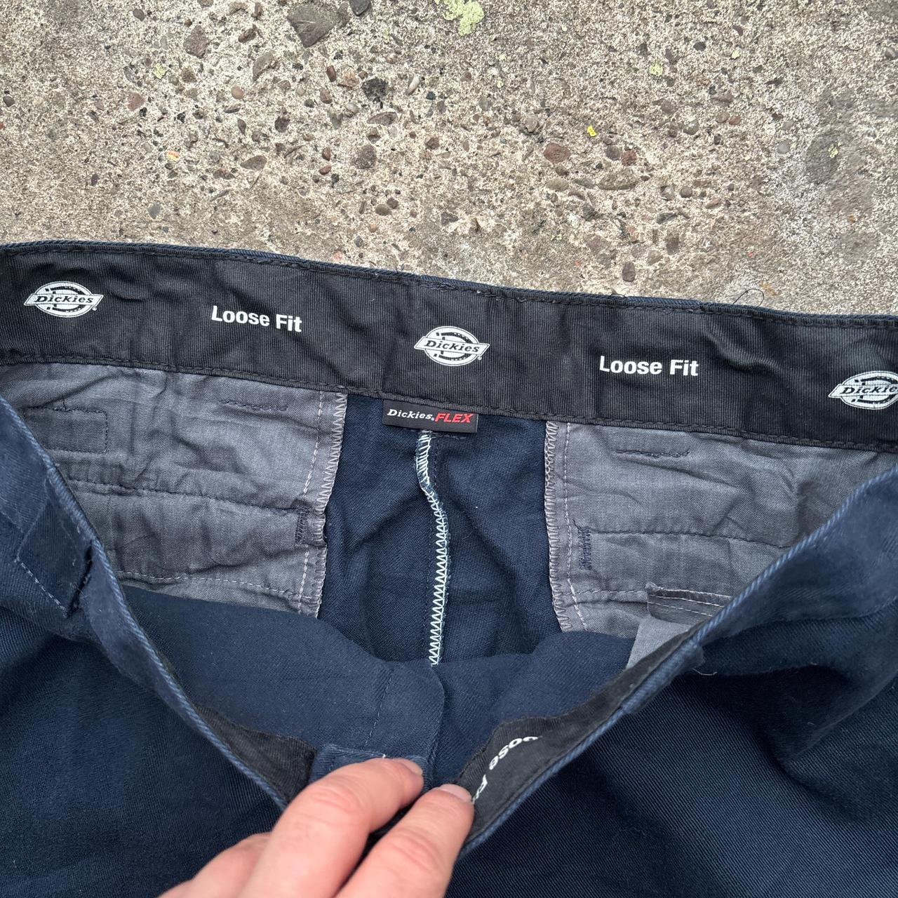 Navy Dickies workwear trousers