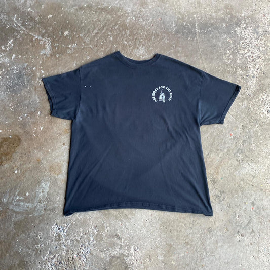 Black Graphic Beer T-Shirt - XL