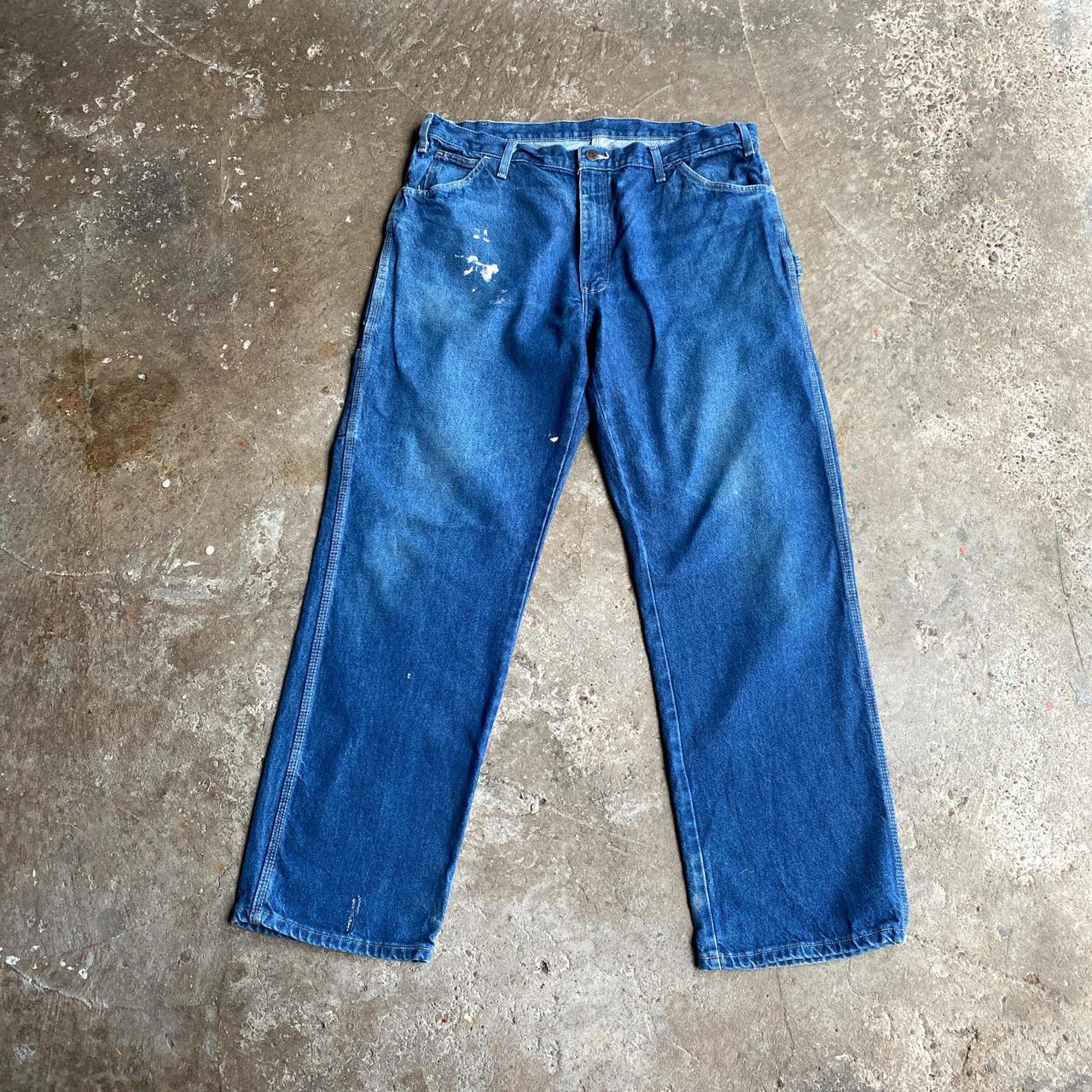 Blue Denim Dickies Carpenter Jeans - W38