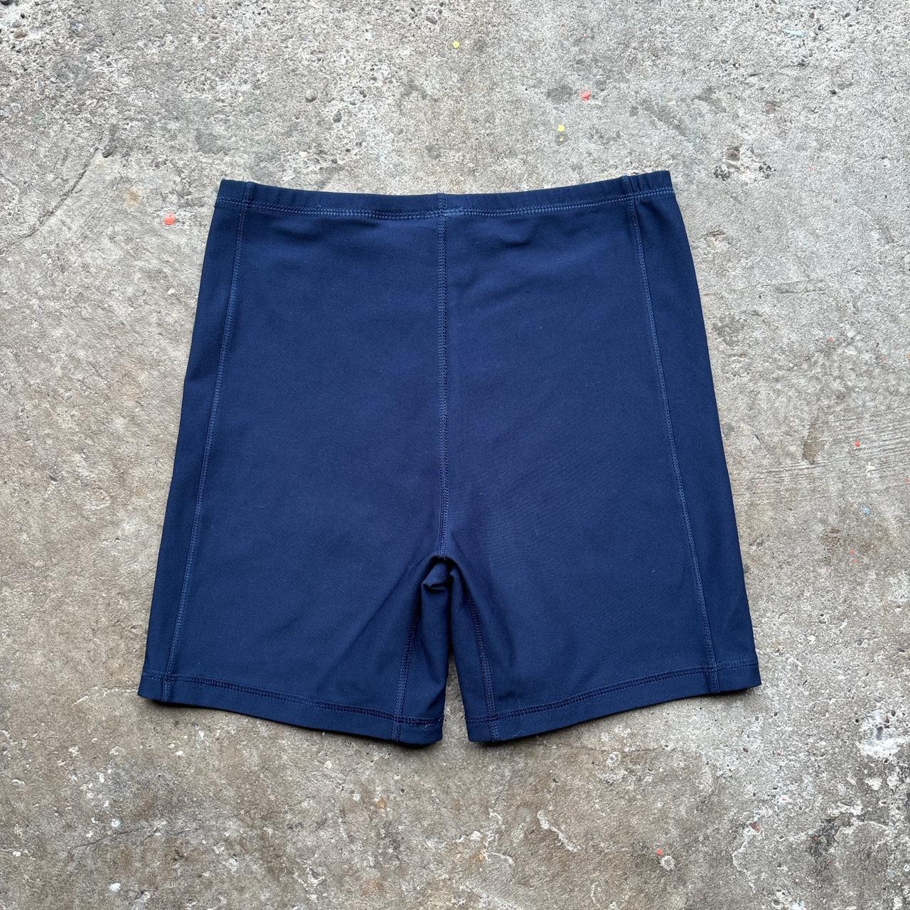 00s navy  Nike elasticated activewear shorts / compression shorts
