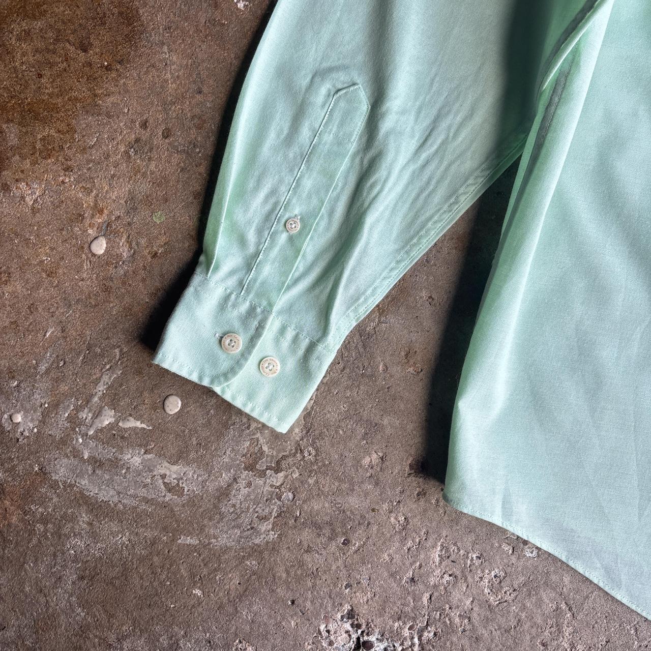 Pastel Green Ben Sherman Long-Sleeve Shirt - XL