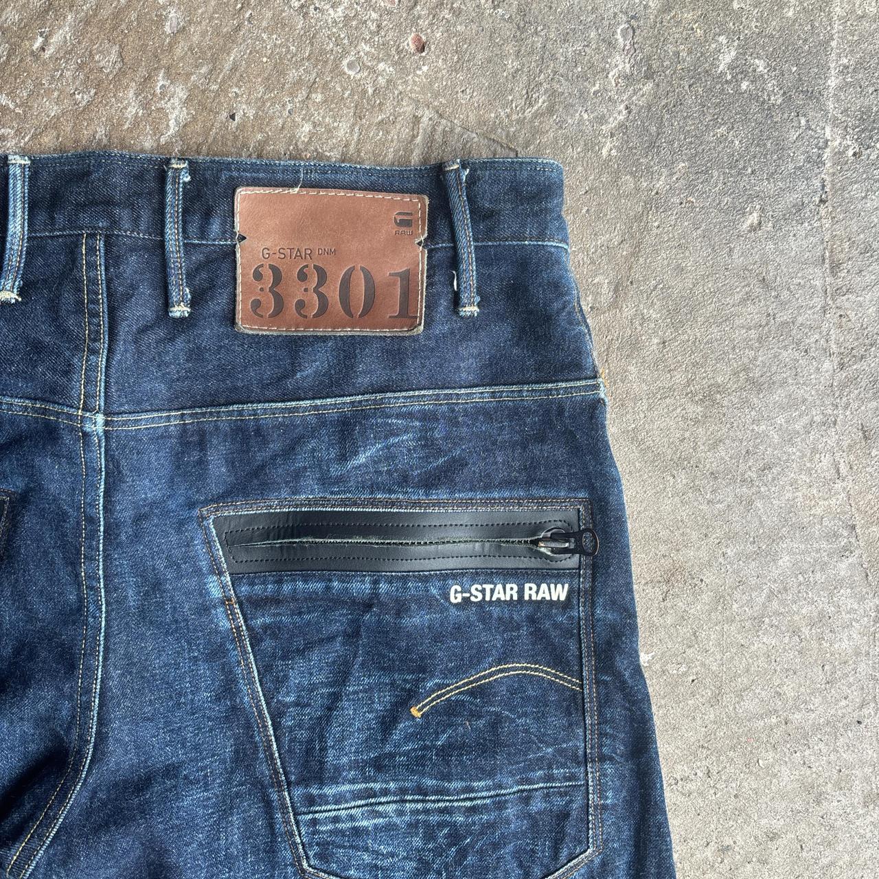 Blue G-Star RAW Denim Barrel Jeans - W36