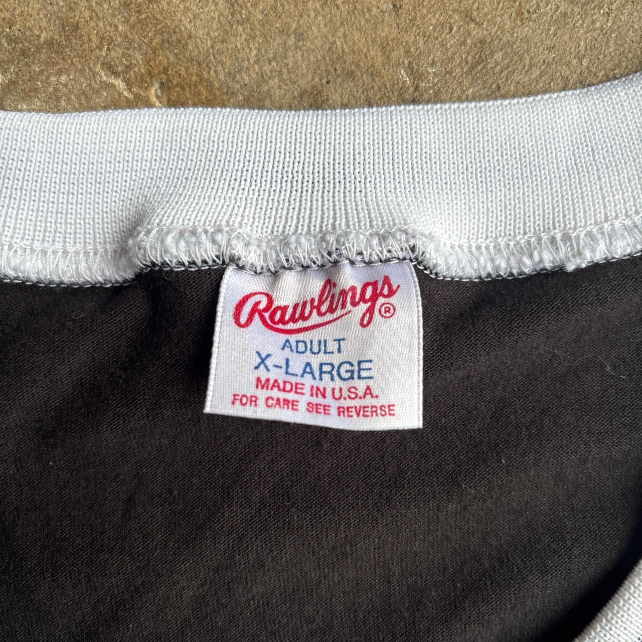 Black Logo Baseball T-Shirt