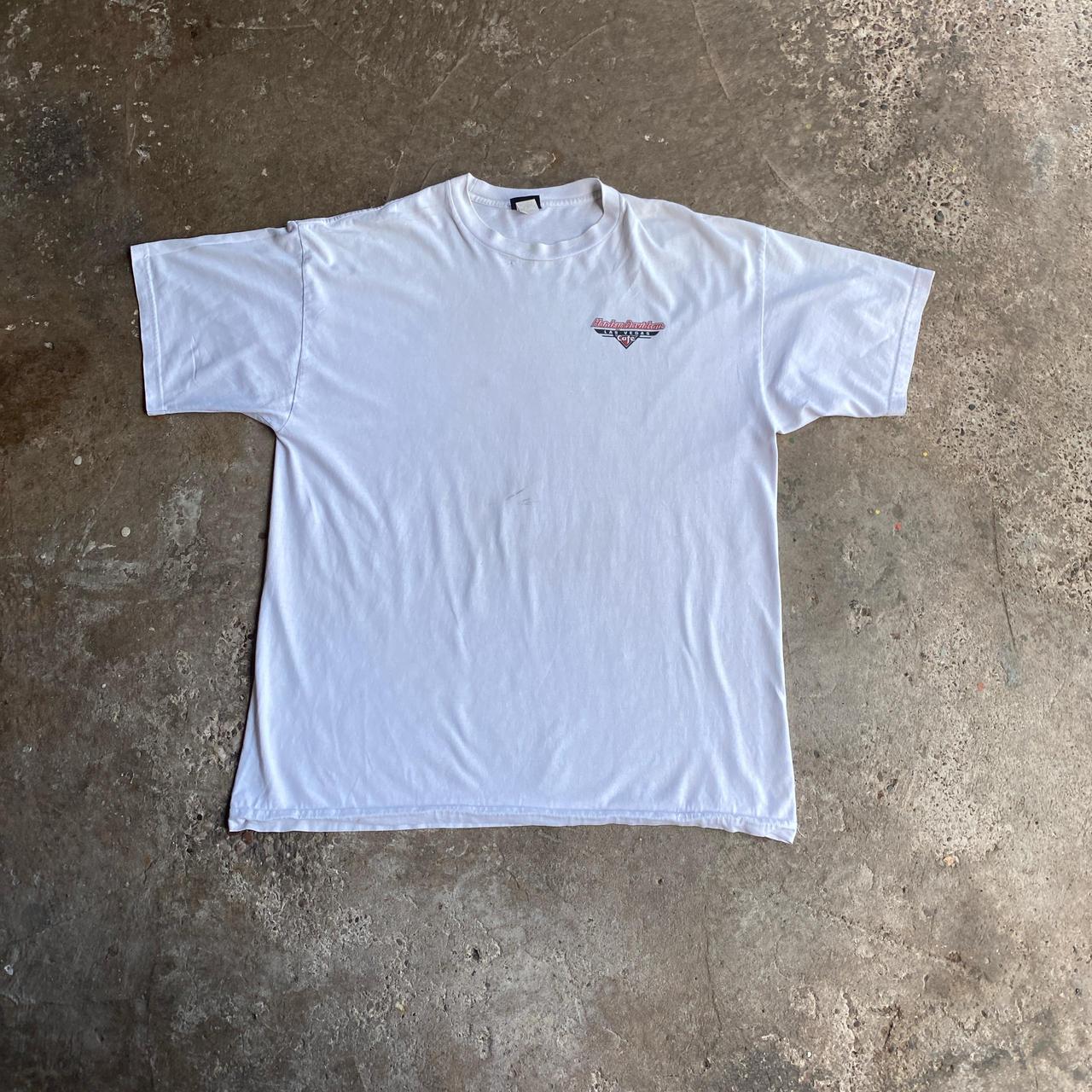 White Harley Davidson Graphic T-Shirt - 2XL