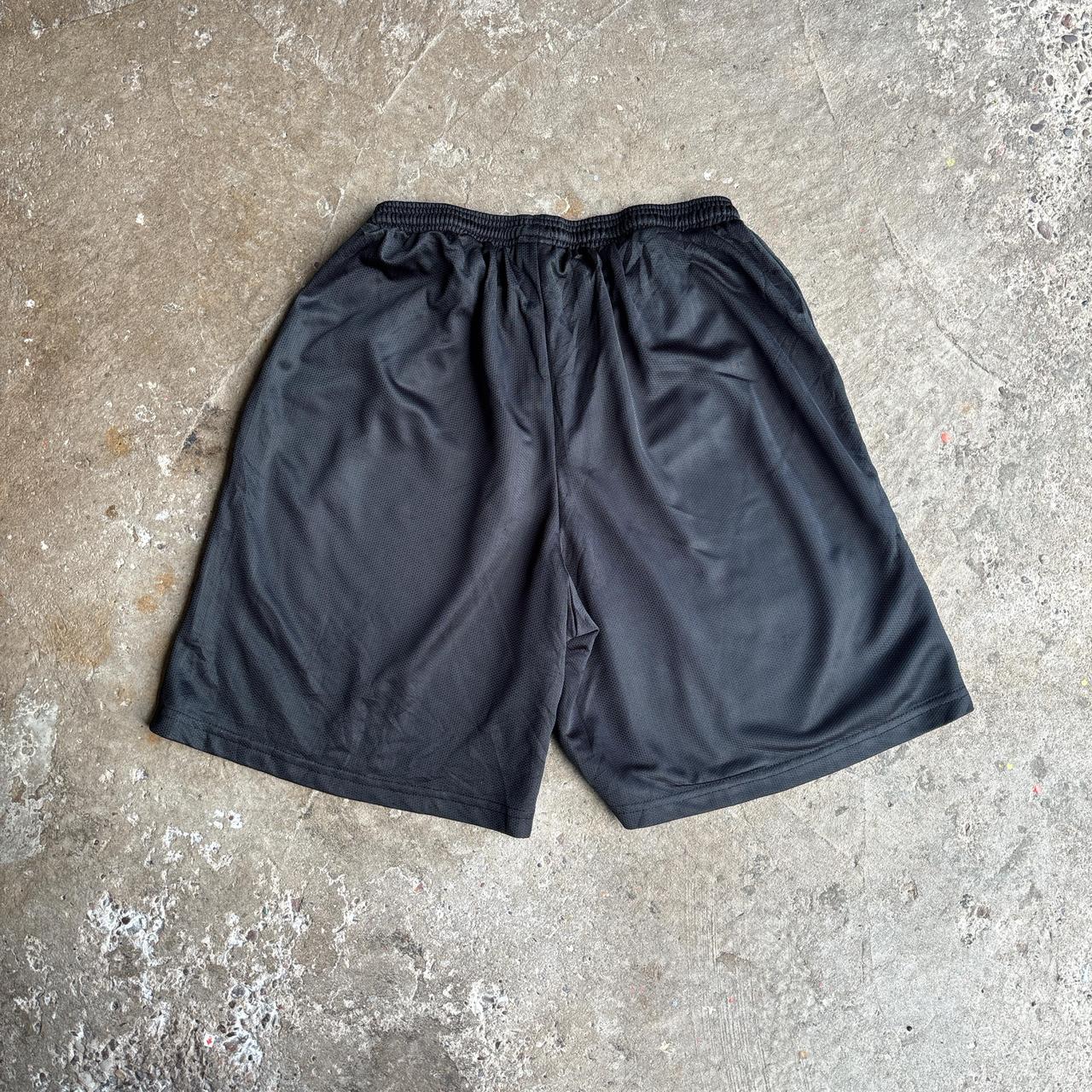 Black Mesh Champro Basketball Shorts