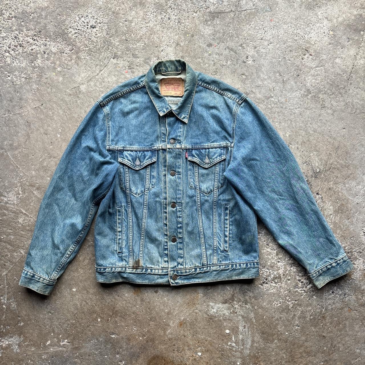 Vintage 80s Levi's 70503 02 Trucker Jacket - L