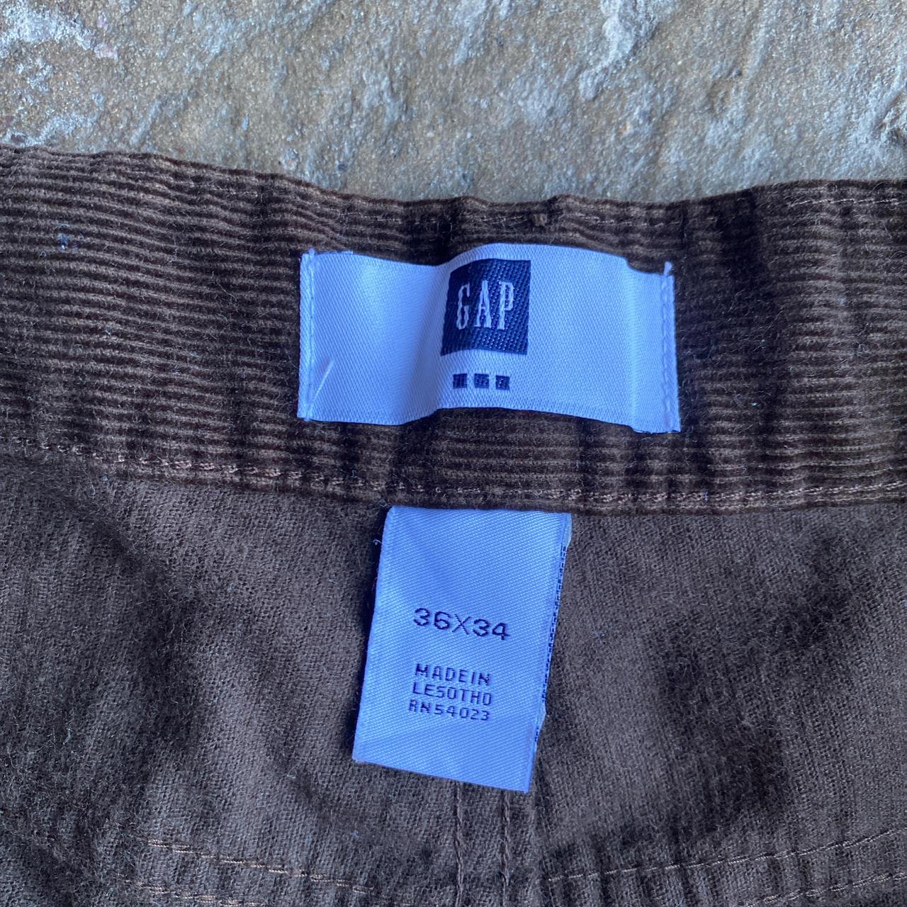 Brown Gap Corduroy Trousers - W36