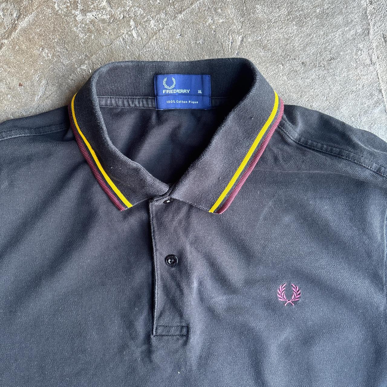 Black Fred Perry Polo Shirt