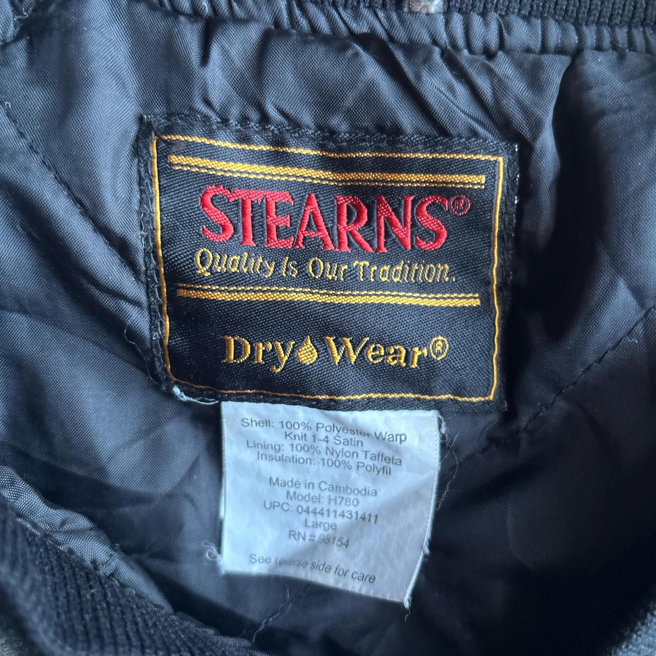 Stearns Mossy Oak Print Button Up Bomber Jacket  - L