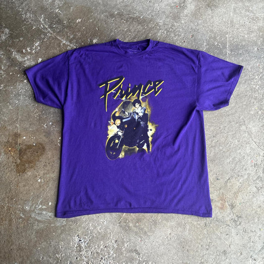 Purple Graphic Prince T-Shirt - 2XL