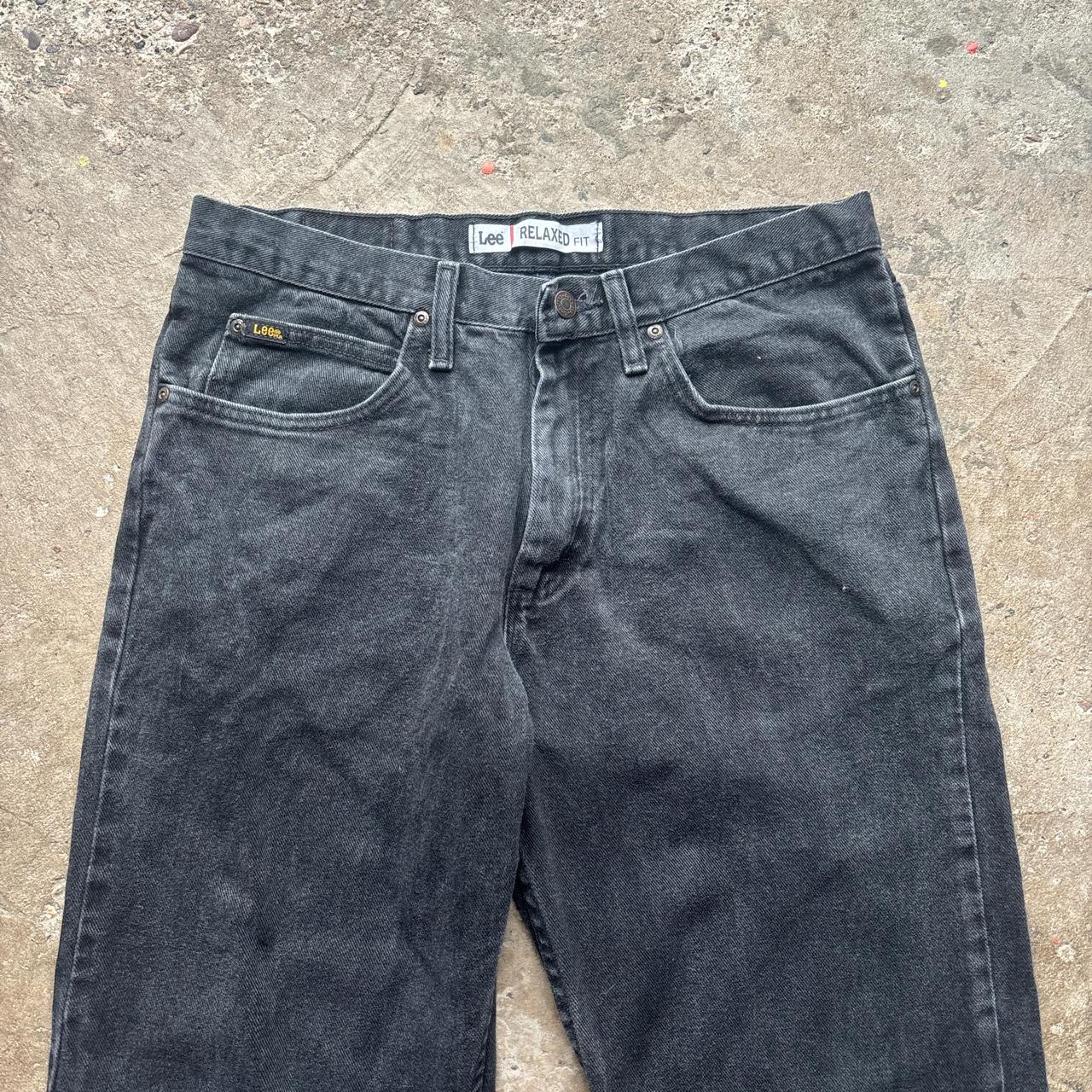 Washed black Lee Jeans - W34