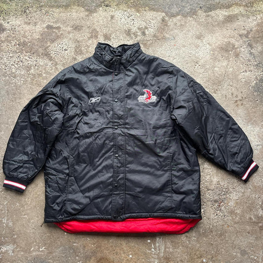 2004 Black Reebok CFL Grey Cup bomber jacket