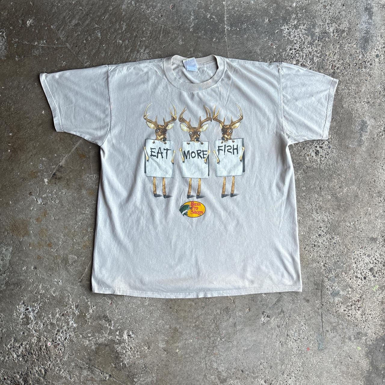 Cream Bass Pro Shops Graphic T-Shirt - 2XL