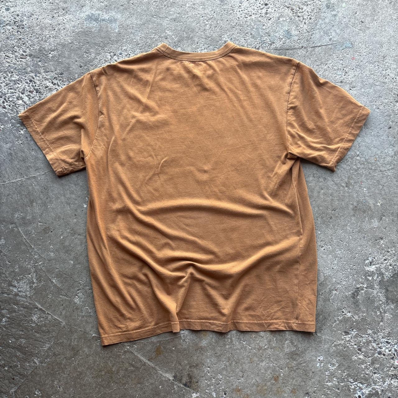 Tan Dickies single pocket tee