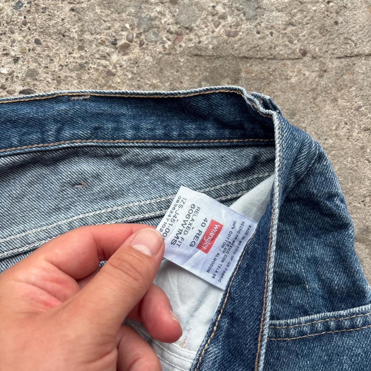Blue denim Wrangler shorts - W40