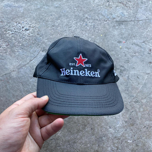 Black and green Heineken Champions League hat