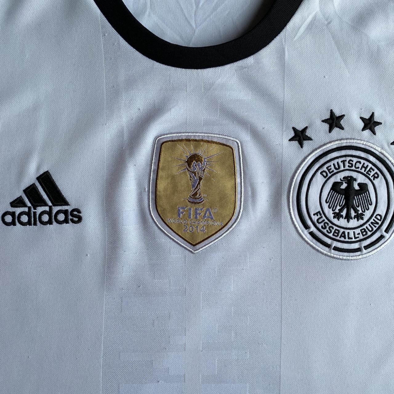 White Germany 2016 Home Shirt - M