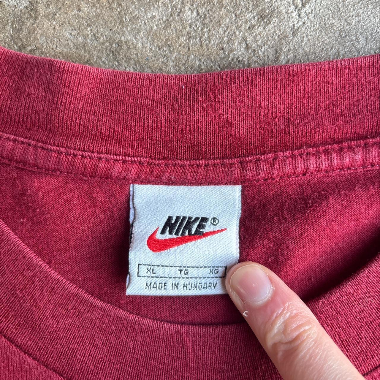 Vintage Red Nike Court T-Shirt