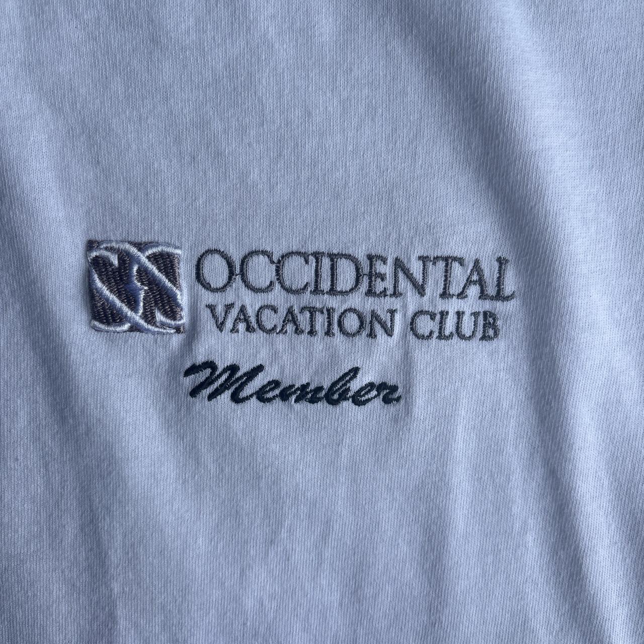 Vintage White Graphic Hotel T-Shirt - XL